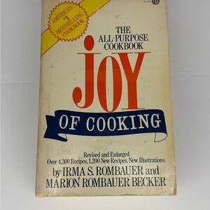 Vintage Joy of Cooking Cookbook 1964 Edition (1973 Print) Rombauer/Marion Becker